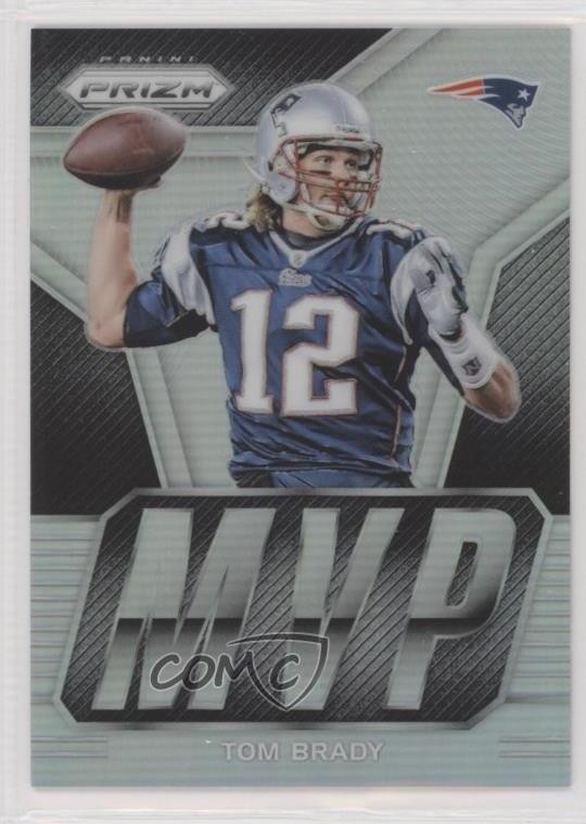 2017 Panini Prizm NFL MVPs Silver Prizm Tom Brady #24 h8k