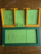 Vintage Crayola Muppets Crayon Rubbing Plates