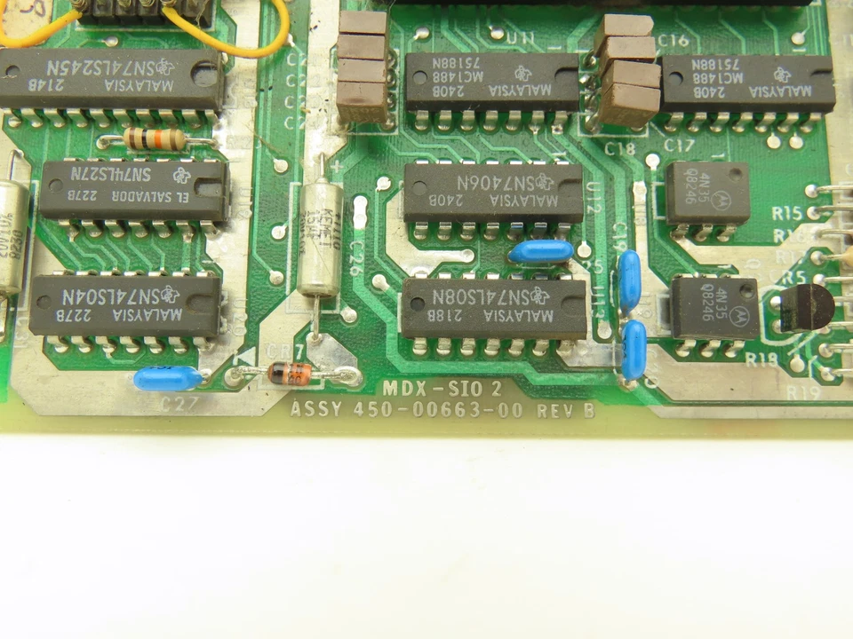 Mostek MDX-SIO 2 Input/Output I/O Board 450-00663-00 - Image 2 of 4