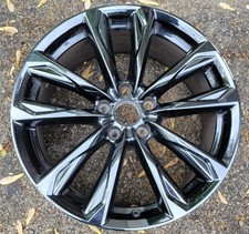 2021 2022 2023 2024 LEXUS IS350 19" 19X9.5 REAR OE USED BLACK CHROME WHEEL 74397