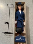Vintage 1960s Ponytail Barbie Brunette #850 Career Girl “American Airline”