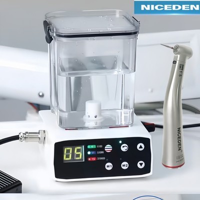 NSK Style Dental Brushless LED Elektromotor Mikromotor + 1:5 Handstück 220V