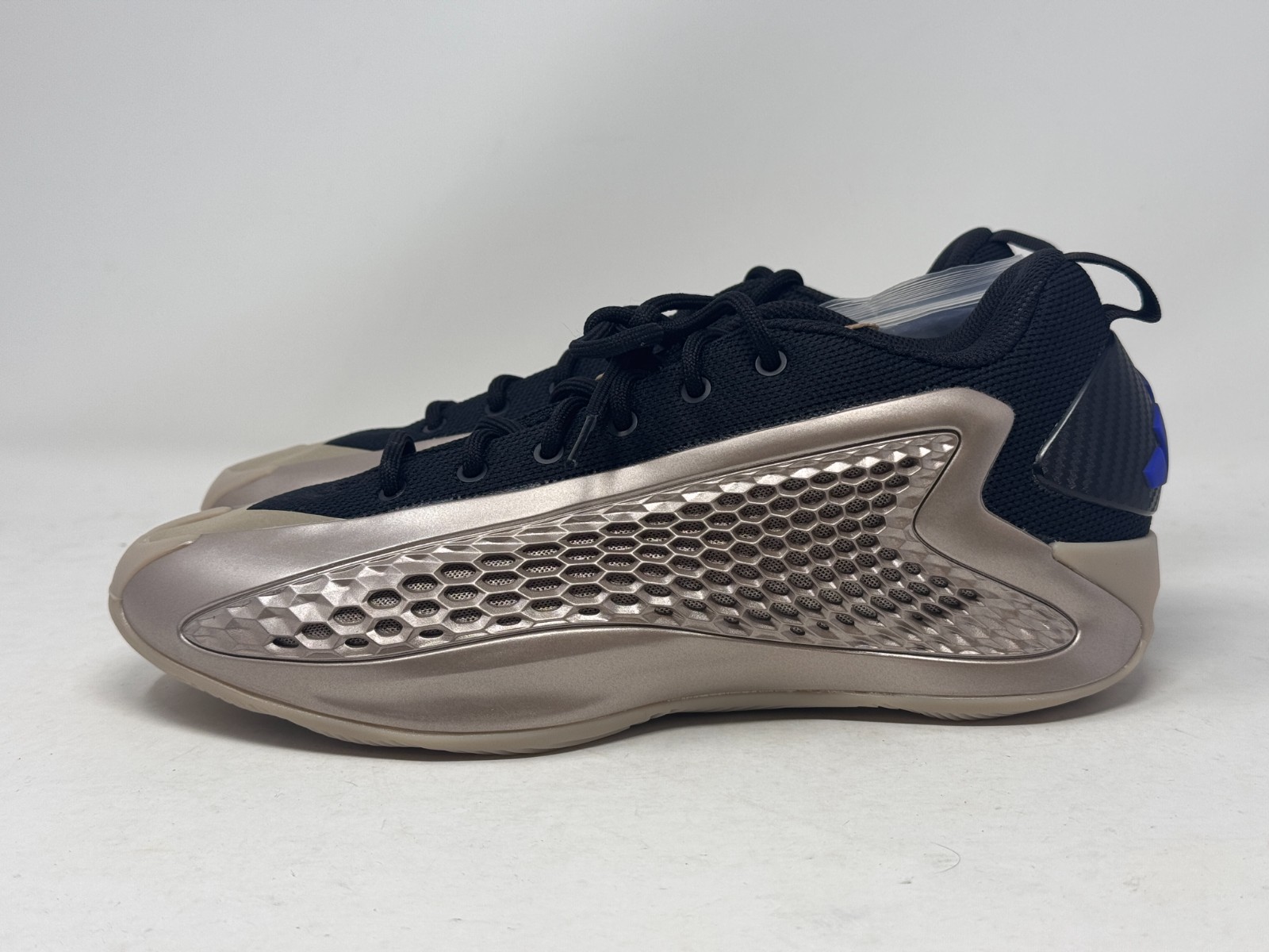 adidas AE 1  Low Anthony Edwards 1 Champagne Metallic Black 