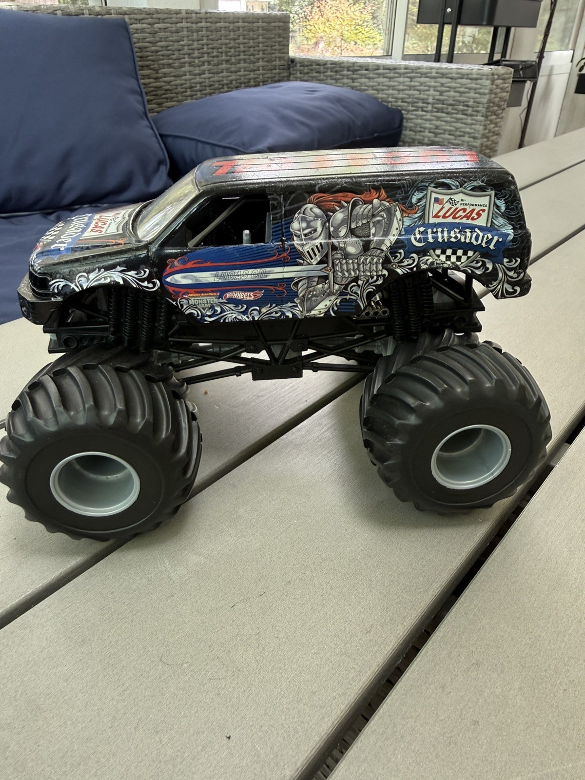Crusader Black Truck