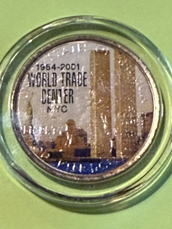 2001 New York State Quarter 9/11 Memorial Coin World Trade Center  Commemorative - Image 3 of 4