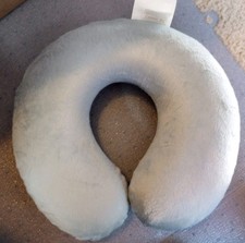 Microfiber memory foam neck travel pillow removeable cover