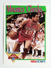 1991-92 Hoops #320 Maurice Cheeks YB