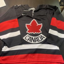 World Cup of Hockey 2004 NIKE jersey CANADA black M 3rd Alt NHL Olympic vintage