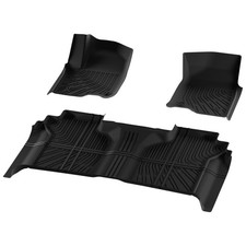 All Weather Tpe Floor Mats For Chevy Silverado Gmc Sierra 1500 2019-2024 Liners