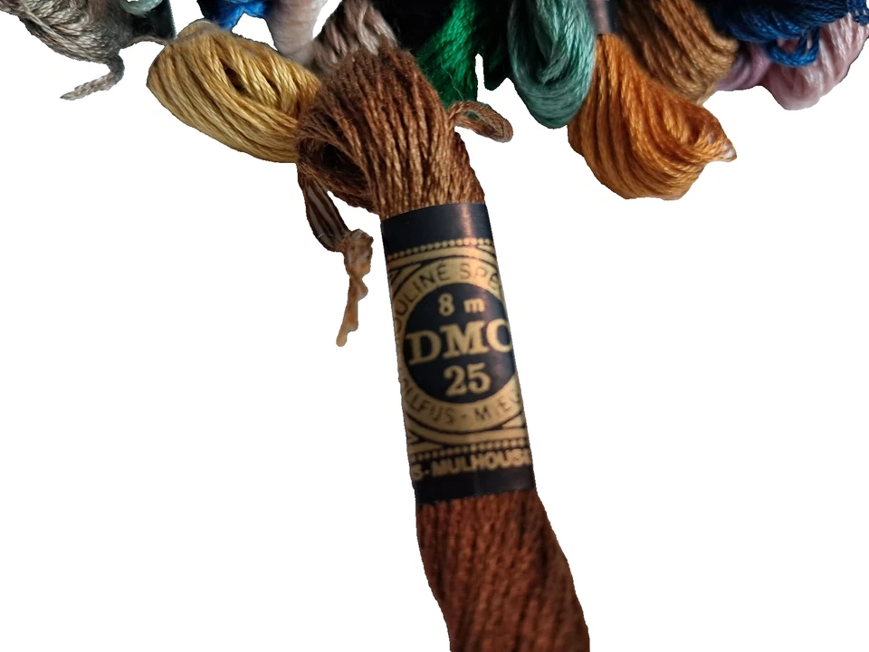 DMC Floss Lot Embroidery Thread 57 Skeins NEW Assorted Colors - Image 2 of 4