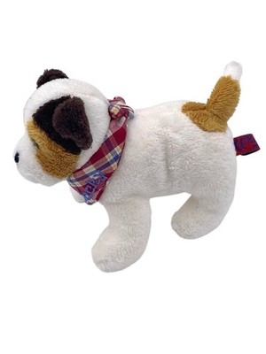 Die Spiegelburg Plush Dog Puppy Lucky Mini VTG Rare Collection Toys White Animal