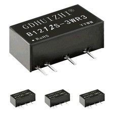 4 Pack DC-DC 12V to 12V Isolated Power Convert, Input 10.8V-13.2V, Output 12....