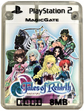 Tales of Rebirth Hori Magic Gate PS2 Memory Card PlayStation 2 2