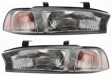 For 96-97 Legacy Halogen Headlight Headlamp Head Light Lamp with Bulb SET PAIR