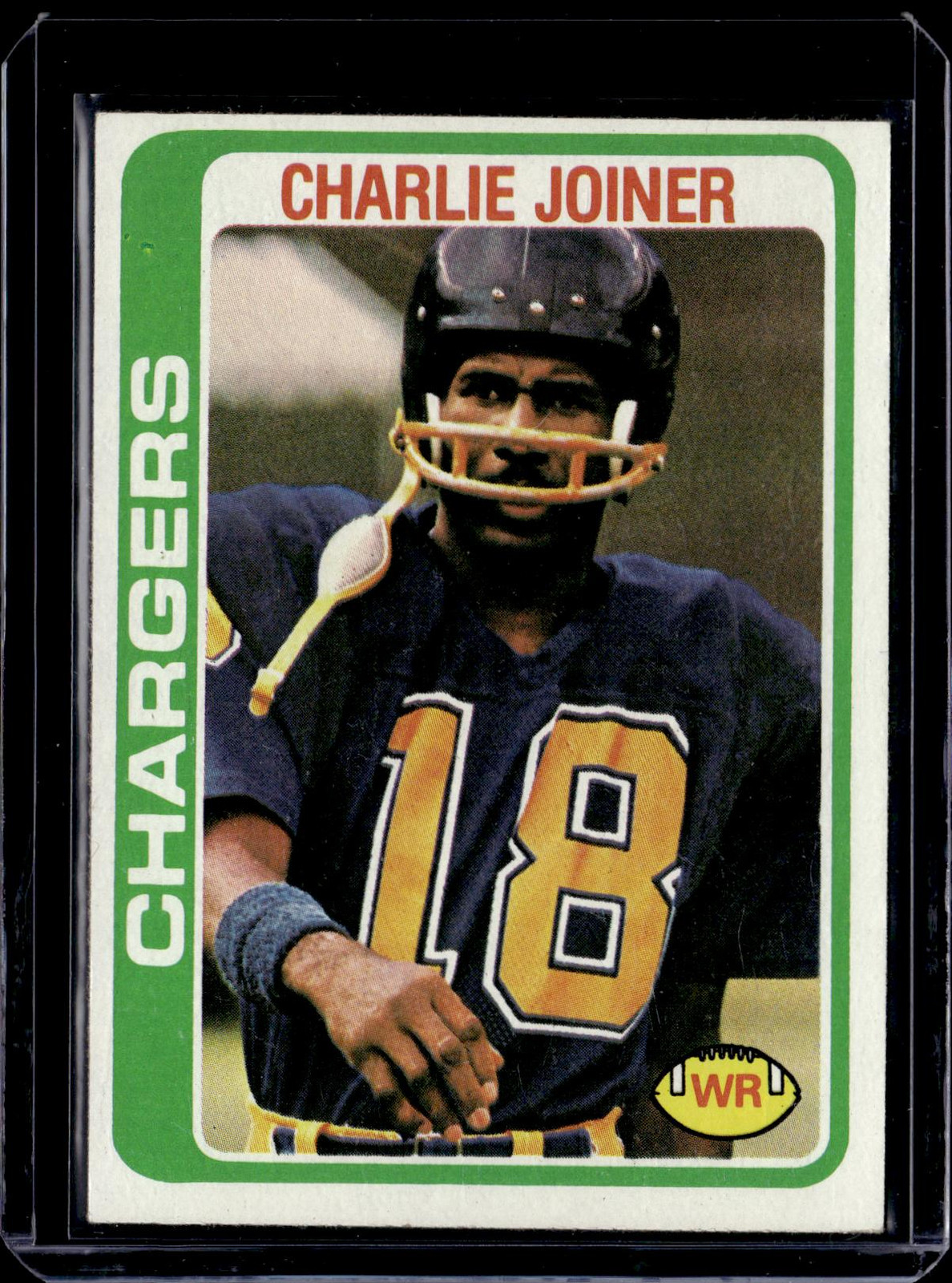 1978 Topps #338 Charlie Joiner VG NFL HOF WR Chargers