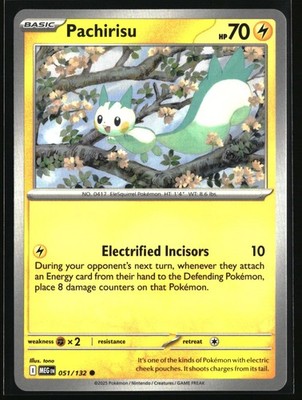ME01: Mega Evolution #051/132 Pachirisu
