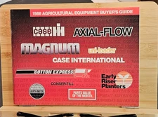 1988 Case International Agriculture Equipment Buyer's Guide Tractors Tillage