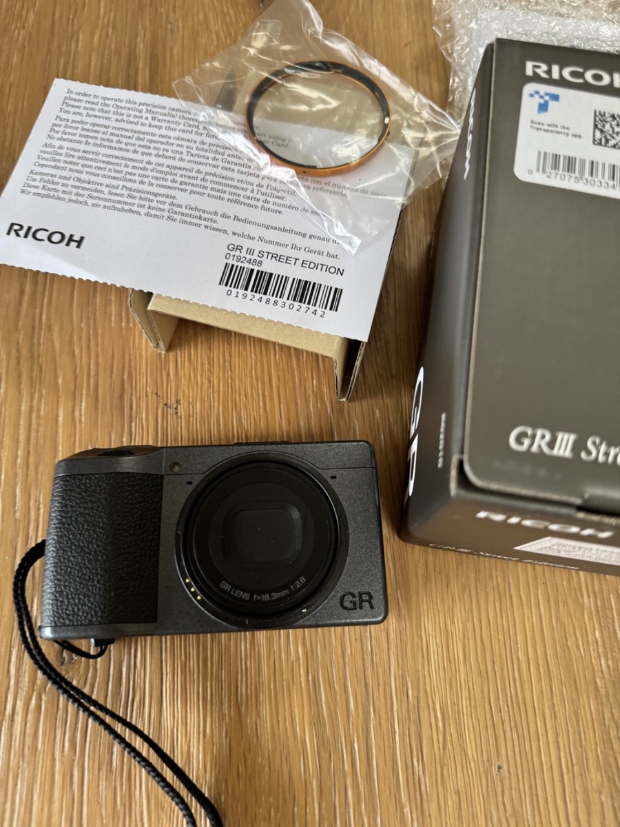 Ricoh GR III Street Edition Digital Camera + REFLX FLASH - Shutter