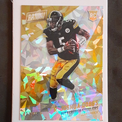 #ad #ad Panini 2017 Black Friday Rookie R. Joshua Dobbs #61 Cracked Ice 25 Steelers $10.00