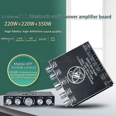 TPA3251 S350H 2.1 Channel Bluetooth Power Amplifier Board Subwoofer220WX2+350W