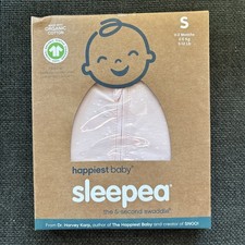 Happiest Baby Sleep Sack Swaddle Pink Small 0-2 Months Brand New Never Opened