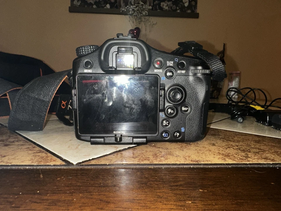  Sony Alpha DSLR SLT-A77 Translucent Mirror Digital Camera  - Image 3 of 4