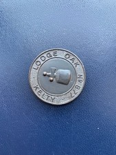 Lodge Oak 877 Kelty  Scottish Masonic Token Penny Coin 