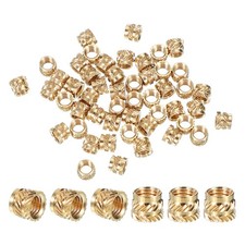 20 Pcs Brass Threaded Insert M5x5.8x7.1 mm for Plastic Components