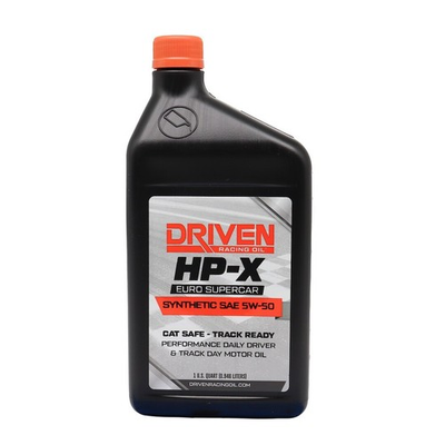 #ad DRIVEN 17506 Oil; HP X Series; SAE 5W 50; Synthetic; 1 Quart Bottle; Single $29.95