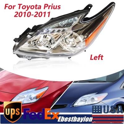 For Toyota Prius 2010-2011 1.8L OEM Halogen Headlight Assembly Left Driver Side