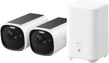 Eufy Security Camera E40 2-Cam Kit HomeBase 2 Solar Outdoor Wireless 2K Night