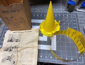 Vintage PARKER O-Ring Sizer Kit for any size up to 8"