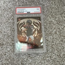 2023 Panini Phoenix Fired Up Silver C.J. Stroud #FU-2 Rookie PSA 9