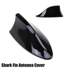 For Hyundai Kia Roof Shark Fin Radio Aerial Signal Antenna Fmam Black Universal