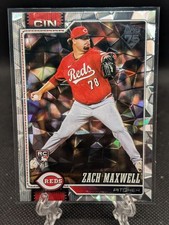 2026 Topps Series 1 Zach Maxwell Diamante Foil Parallel Cincinnati Reds RC SP