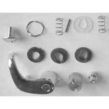 Replacement Glass Driver Side Vent Window Handle w/Chrome Lock Button