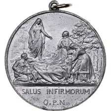 [#133871] France, Medal, Pèlerinage du diocèse de Cambrai à Lourdes, 1912, Alumi