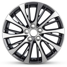 New Wheel For 2019-2024 Lexus ES300H 18 Inch Machined Gray Alloy Rim