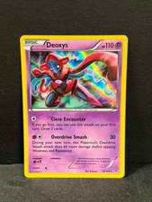 Pokemon DEOXYS 33/108 Roaring Skies HOLO RARE Playing Card TCG (b) ** L@@K **