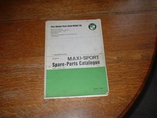 GENUINE PUCH MAXI SPORT ILLUSTRATED SPARE PARTS CATALOGUE. 1975. FREE U.K. POST