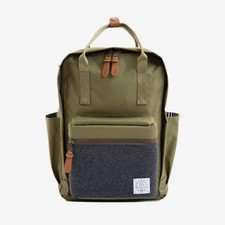 Product of the North Elkin Diaper Bag, Olive Sustainable Backpack