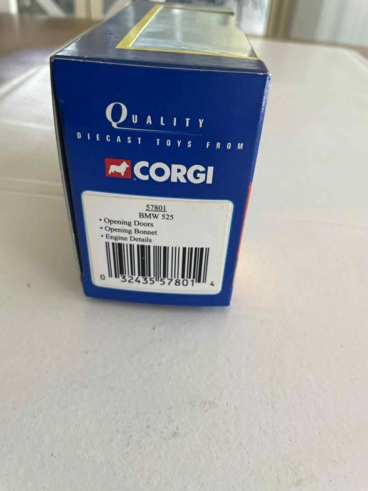 CORGI TOYS DIECAST BMW 525 POLICE VEHICLE NUMBERED 57801 COMES MINT IN THE BOX - Image 2 of 4