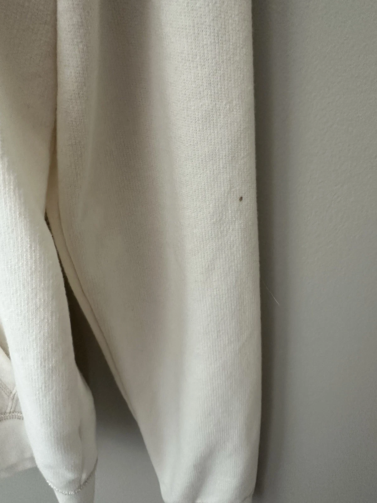 OFF WHITE Felpa con cappuccio e zip American Eagle donna taglia M