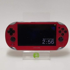 Sony Playstation Vita PS Vita PCH-1000 Handheld Game System Red