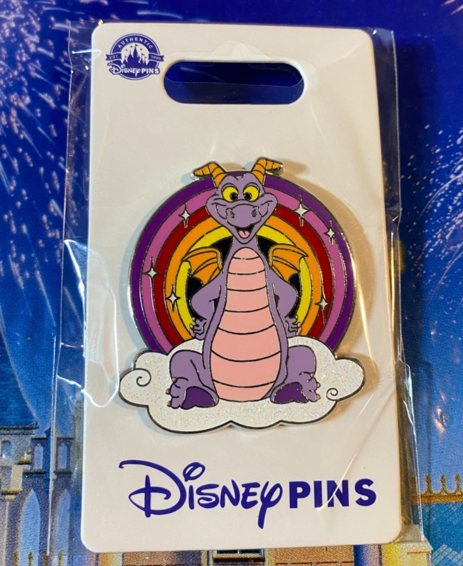 🌈2024 Disney WDW Figment Rainbow Pin Figment Epcot Journey Into Imagination Pin