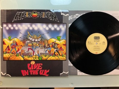 HELLOWEEN - LIVE IN THE U.K. / ROCK HEAVY METAL VINYL LP 1972 / OIS / TOPZUSTAND