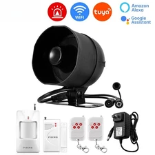 Wireless Loud 120dB Alarm Detector Door Sensor Siren Speaker Security System New