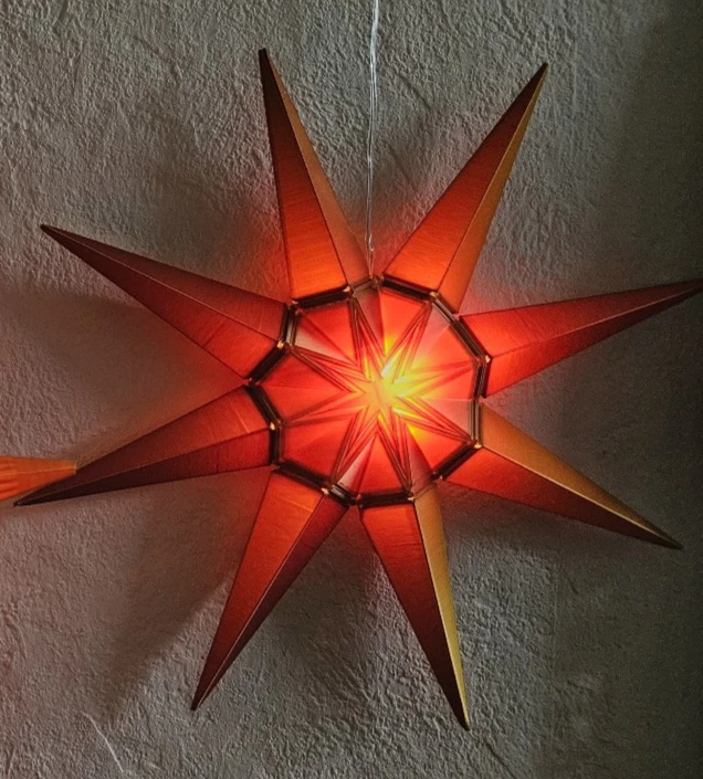 Estrellas de Adviento, Navidad, Exteriores Ø35, Ø57 , Ø98cm Flaches Diseño - Imagen 1 de 3