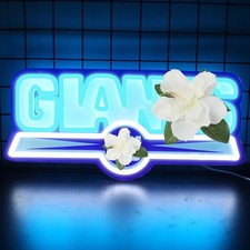 New York Football Neon Signs for Wall Decor Neon Lights for Business Led Sign...