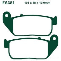 Bremsbelag EBC FA381 Vorne FüR Harley Davidson XL 883 N Sportster Iron 2009-2013